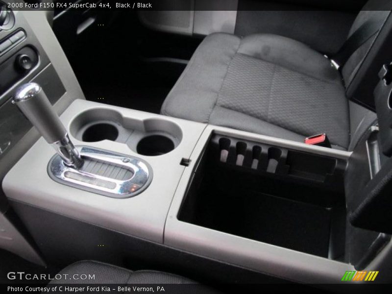 Black / Black 2008 Ford F150 FX4 SuperCab 4x4