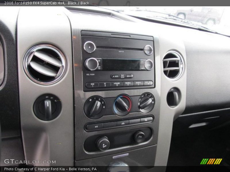 Black / Black 2008 Ford F150 FX4 SuperCab 4x4