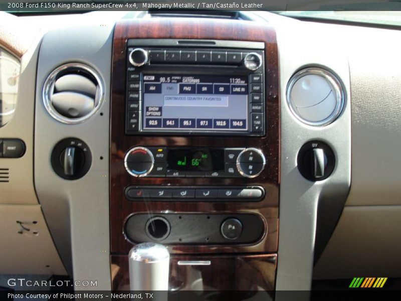 Mahogany Metallic / Tan/Castaño Leather 2008 Ford F150 King Ranch SuperCrew 4x4