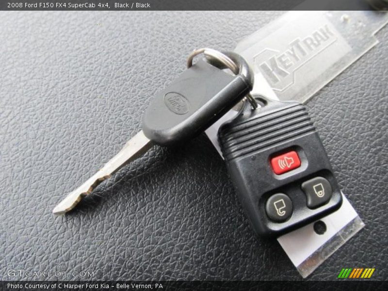 Black / Black 2008 Ford F150 FX4 SuperCab 4x4