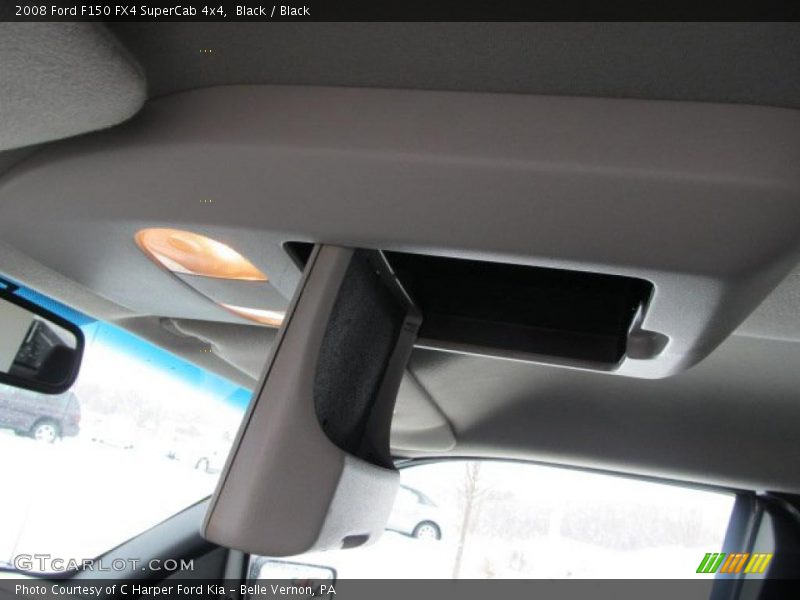 Black / Black 2008 Ford F150 FX4 SuperCab 4x4