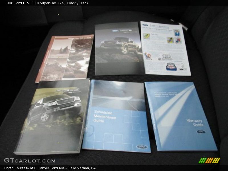 Black / Black 2008 Ford F150 FX4 SuperCab 4x4