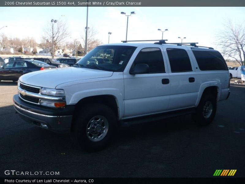 Summit White / Gray/Dark Charcoal 2006 Chevrolet Suburban LS 1500 4x4