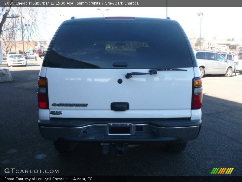 Summit White / Gray/Dark Charcoal 2006 Chevrolet Suburban LS 1500 4x4