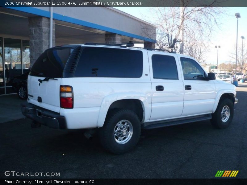 Summit White / Gray/Dark Charcoal 2006 Chevrolet Suburban LS 1500 4x4