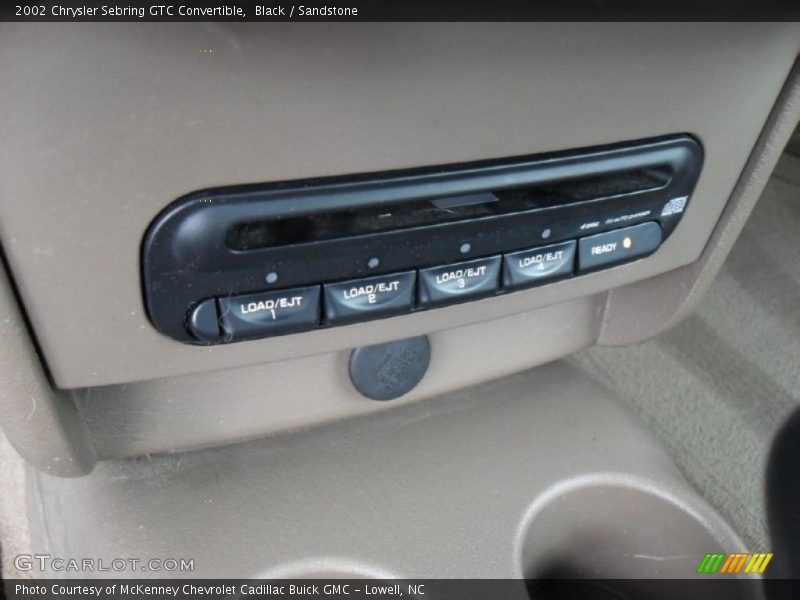 Black / Sandstone 2002 Chrysler Sebring GTC Convertible