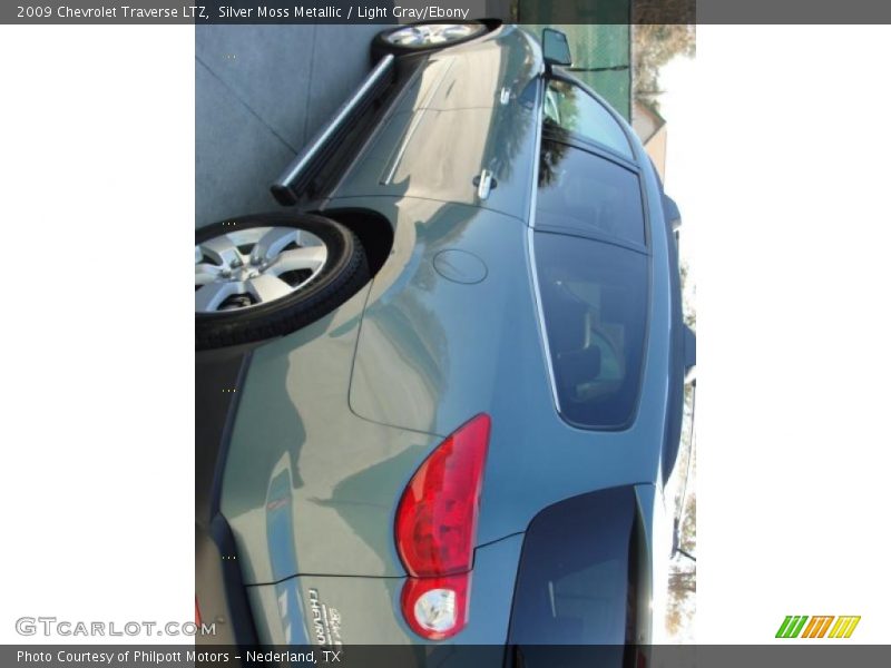 Silver Moss Metallic / Light Gray/Ebony 2009 Chevrolet Traverse LTZ