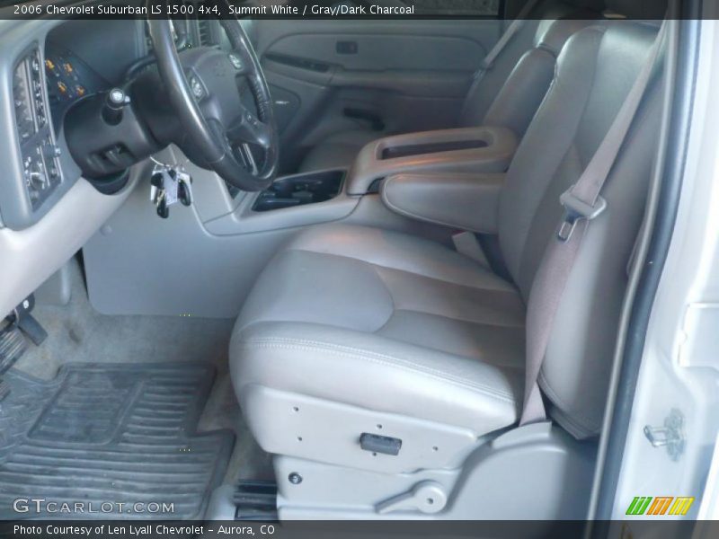 Summit White / Gray/Dark Charcoal 2006 Chevrolet Suburban LS 1500 4x4