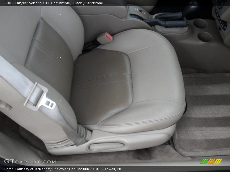 Black / Sandstone 2002 Chrysler Sebring GTC Convertible