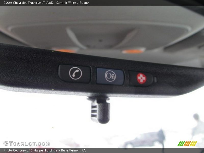 Summit White / Ebony 2009 Chevrolet Traverse LT AWD