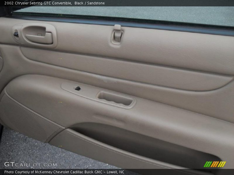 Black / Sandstone 2002 Chrysler Sebring GTC Convertible
