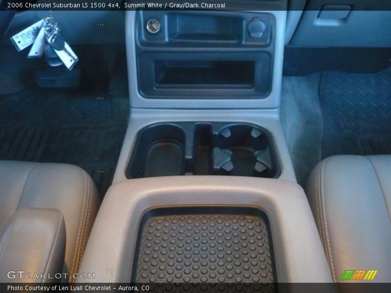 Summit White / Gray/Dark Charcoal 2006 Chevrolet Suburban LS 1500 4x4