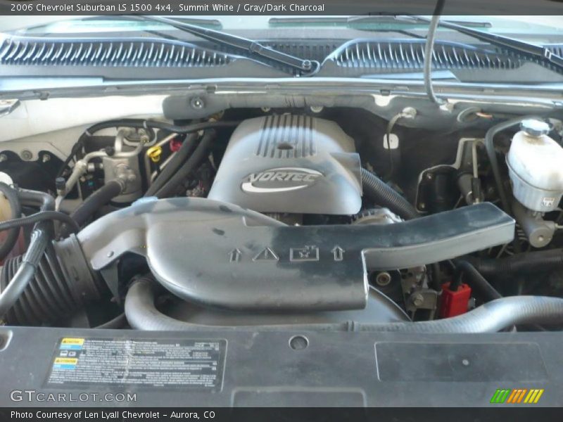 Summit White / Gray/Dark Charcoal 2006 Chevrolet Suburban LS 1500 4x4