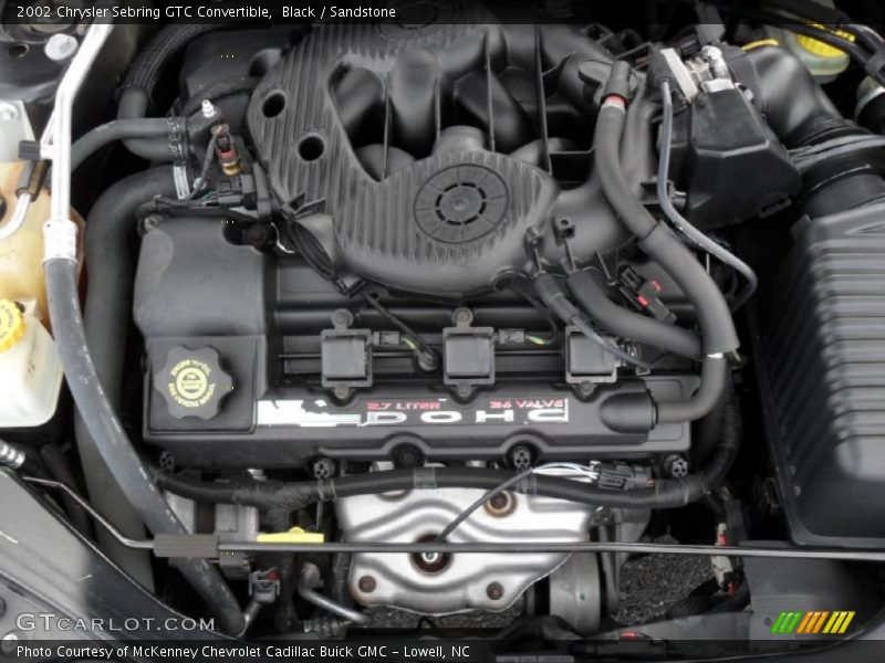  2002 Sebring GTC Convertible Engine - 2.7 Liter DOHC 24-Valve V6
