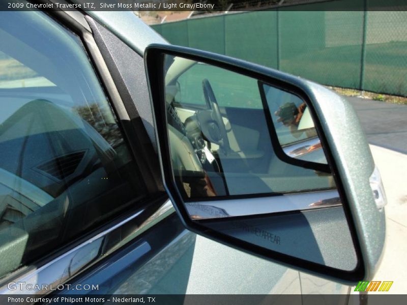 Silver Moss Metallic / Light Gray/Ebony 2009 Chevrolet Traverse LTZ
