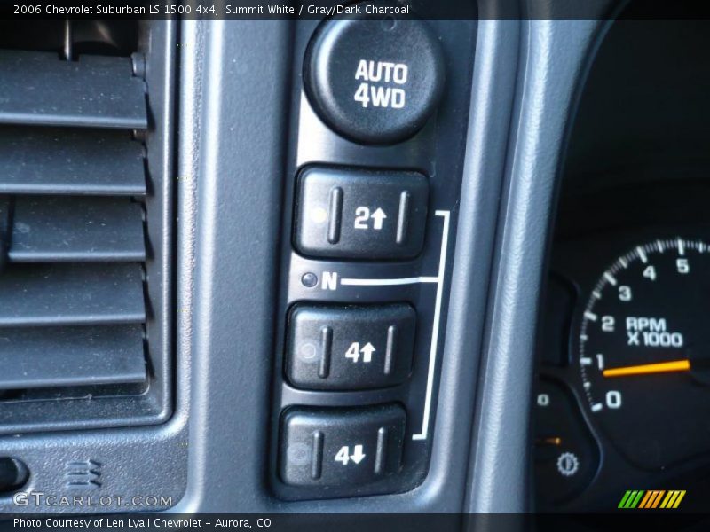 Summit White / Gray/Dark Charcoal 2006 Chevrolet Suburban LS 1500 4x4