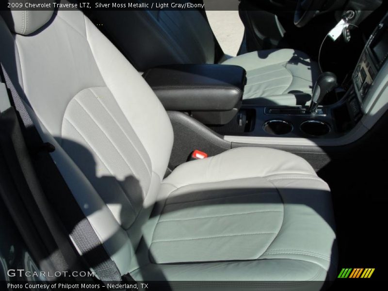 Silver Moss Metallic / Light Gray/Ebony 2009 Chevrolet Traverse LTZ