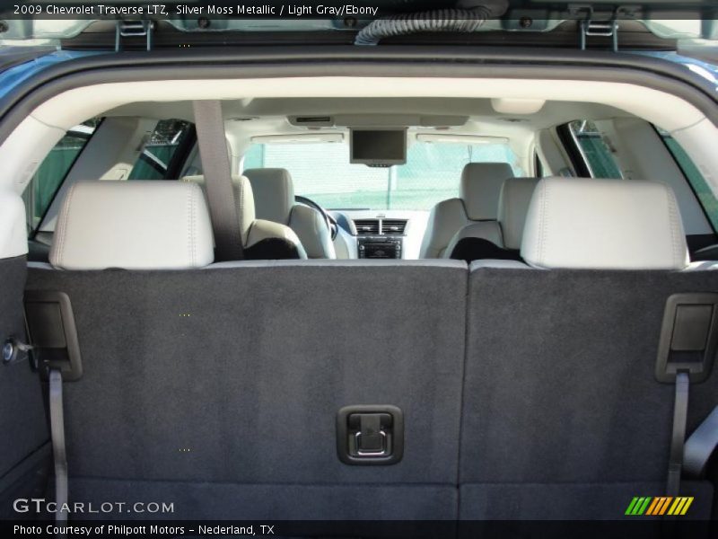 Silver Moss Metallic / Light Gray/Ebony 2009 Chevrolet Traverse LTZ