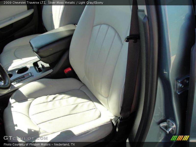 Silver Moss Metallic / Light Gray/Ebony 2009 Chevrolet Traverse LTZ