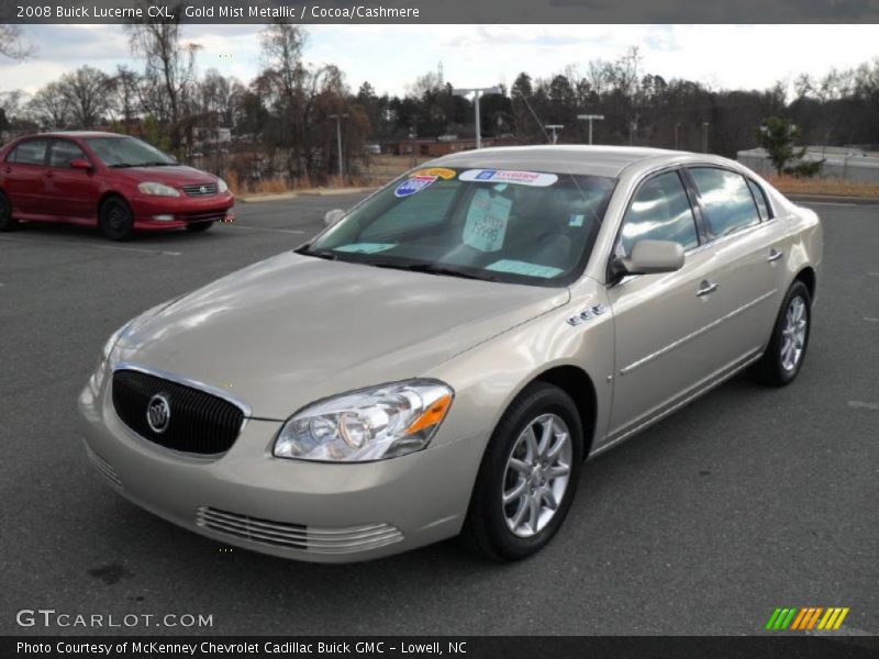 Gold Mist Metallic / Cocoa/Cashmere 2008 Buick Lucerne CXL