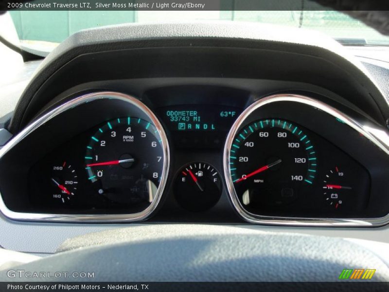  2009 Traverse LTZ LTZ Gauges