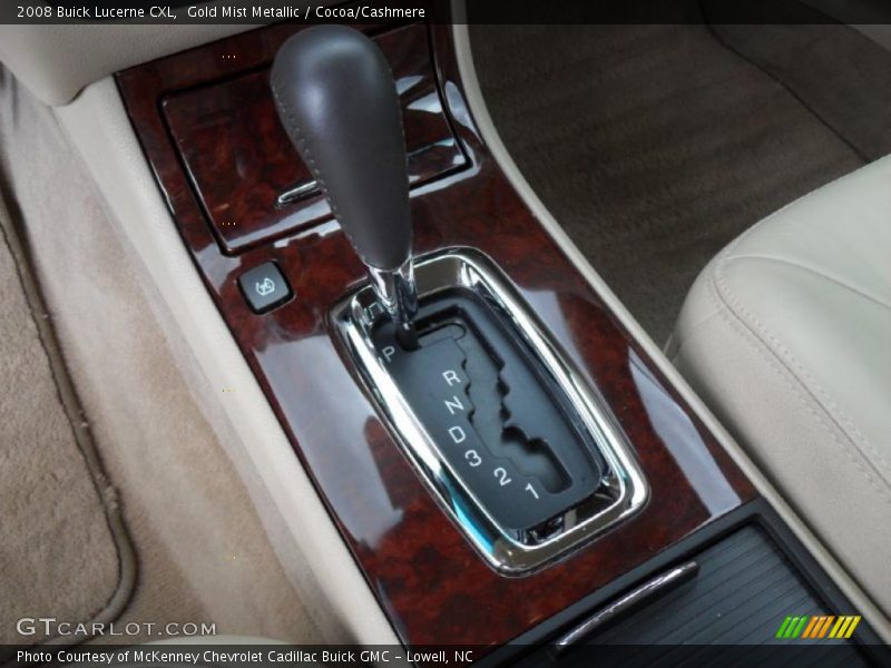 Gold Mist Metallic / Cocoa/Cashmere 2008 Buick Lucerne CXL