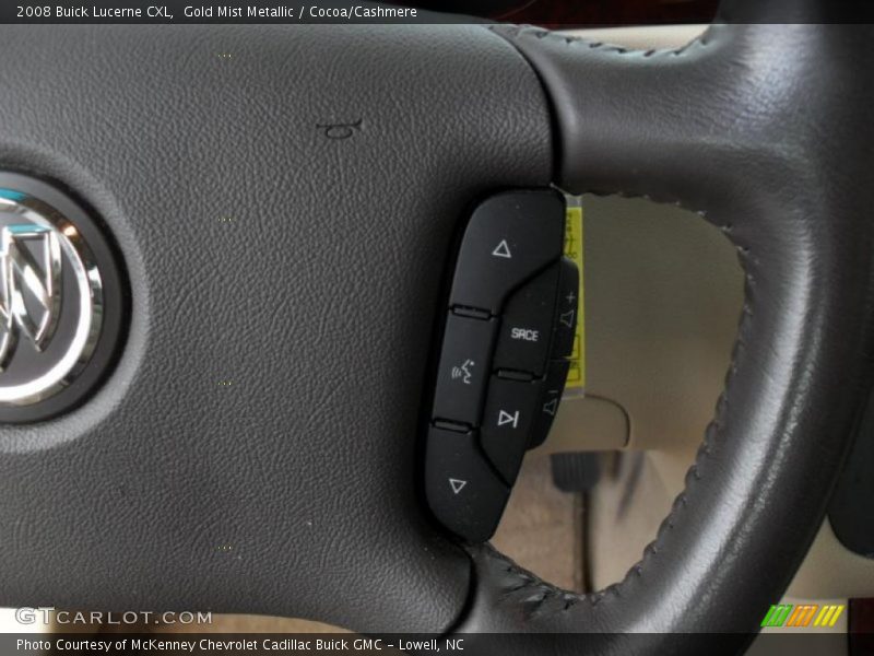 Gold Mist Metallic / Cocoa/Cashmere 2008 Buick Lucerne CXL