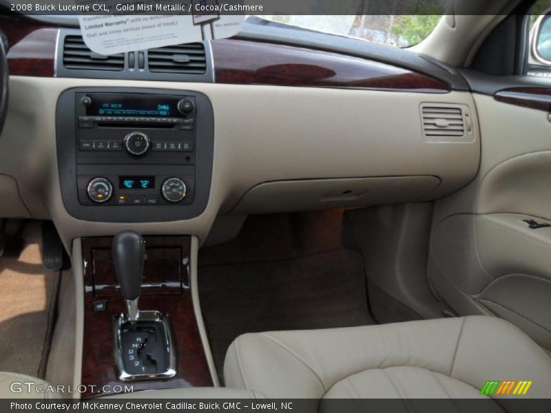 Gold Mist Metallic / Cocoa/Cashmere 2008 Buick Lucerne CXL