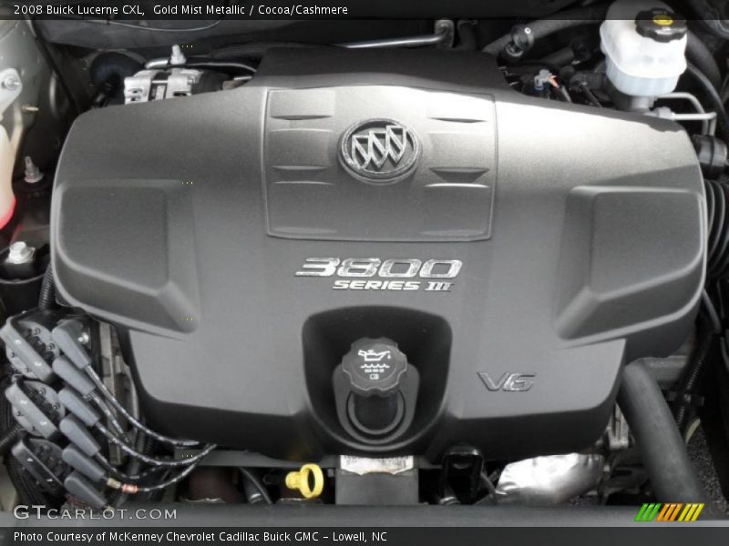 Gold Mist Metallic / Cocoa/Cashmere 2008 Buick Lucerne CXL