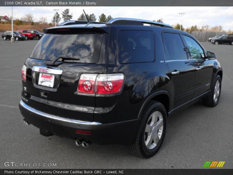 Carbon Black Metallic / Ebony 2008 GMC Acadia SLT