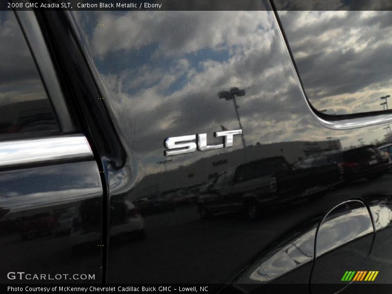 Carbon Black Metallic / Ebony 2008 GMC Acadia SLT