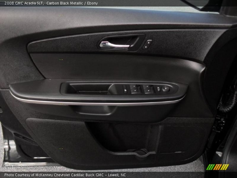 Carbon Black Metallic / Ebony 2008 GMC Acadia SLT