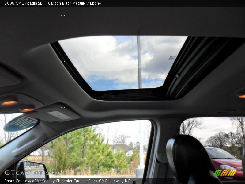 Carbon Black Metallic / Ebony 2008 GMC Acadia SLT