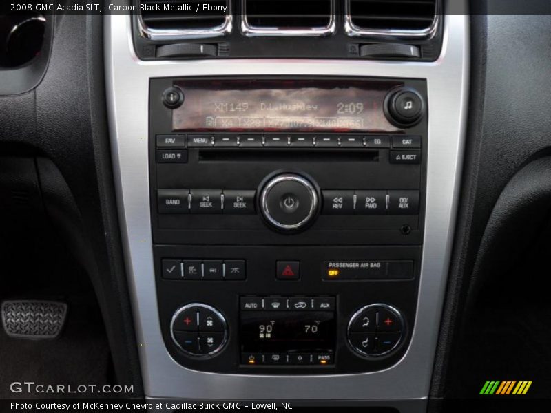 Carbon Black Metallic / Ebony 2008 GMC Acadia SLT