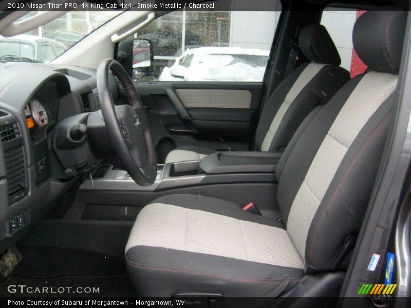 Smoke Metallic / Charcoal 2010 Nissan Titan PRO-4X King Cab 4x4