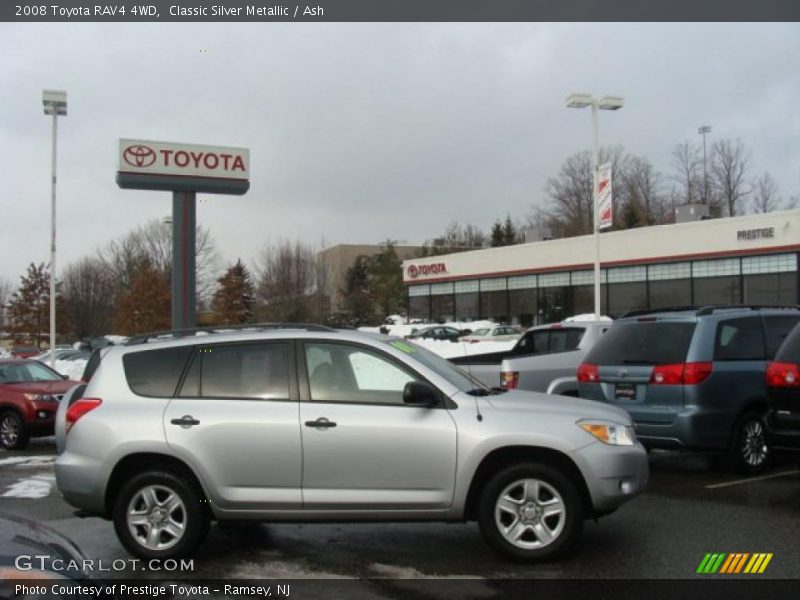 Classic Silver Metallic / Ash 2008 Toyota RAV4 4WD