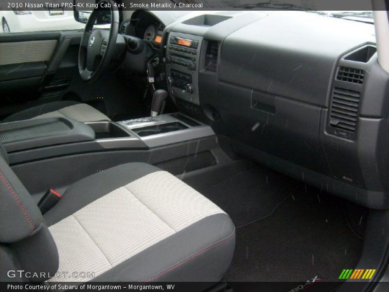 Smoke Metallic / Charcoal 2010 Nissan Titan PRO-4X King Cab 4x4