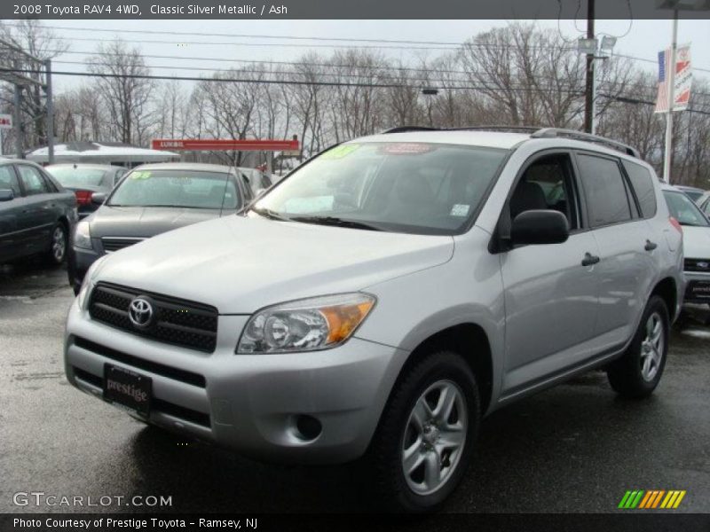 Classic Silver Metallic / Ash 2008 Toyota RAV4 4WD