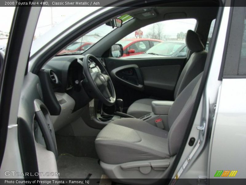 Classic Silver Metallic / Ash 2008 Toyota RAV4 4WD