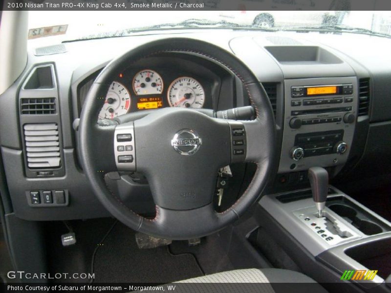 Smoke Metallic / Charcoal 2010 Nissan Titan PRO-4X King Cab 4x4