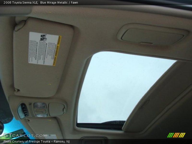 Blue Mirage Metallic / Fawn 2008 Toyota Sienna XLE