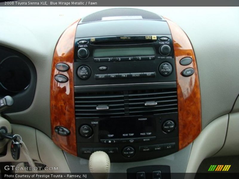 Blue Mirage Metallic / Fawn 2008 Toyota Sienna XLE