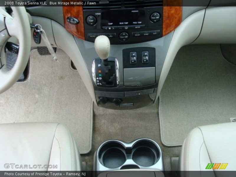 Blue Mirage Metallic / Fawn 2008 Toyota Sienna XLE