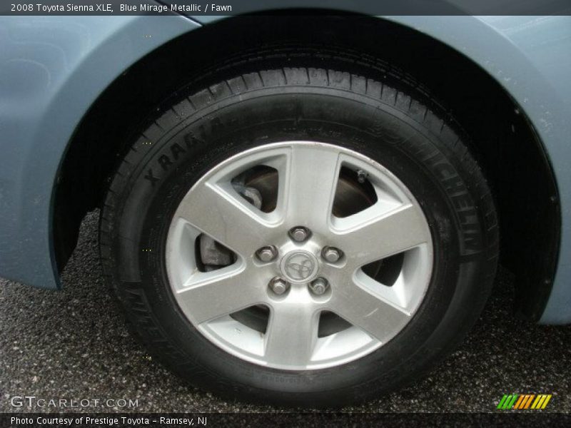 Blue Mirage Metallic / Fawn 2008 Toyota Sienna XLE