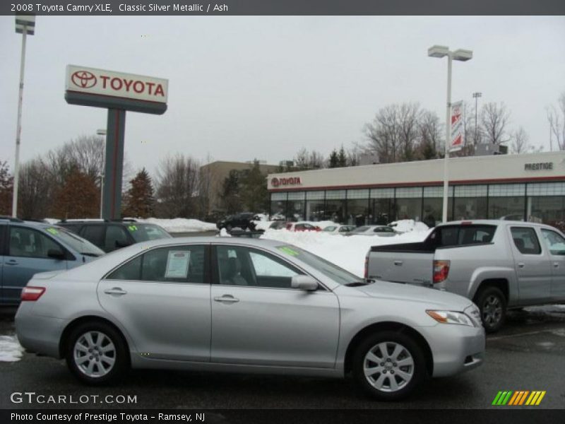 Classic Silver Metallic / Ash 2008 Toyota Camry XLE