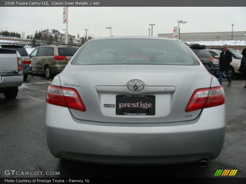 Classic Silver Metallic / Ash 2008 Toyota Camry XLE