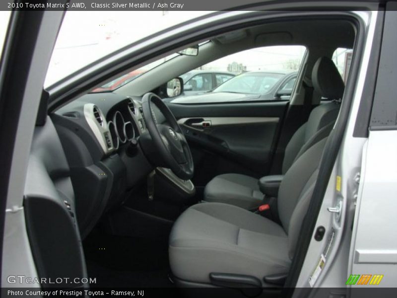 Classic Silver Metallic / Ash Gray 2010 Toyota Matrix S AWD