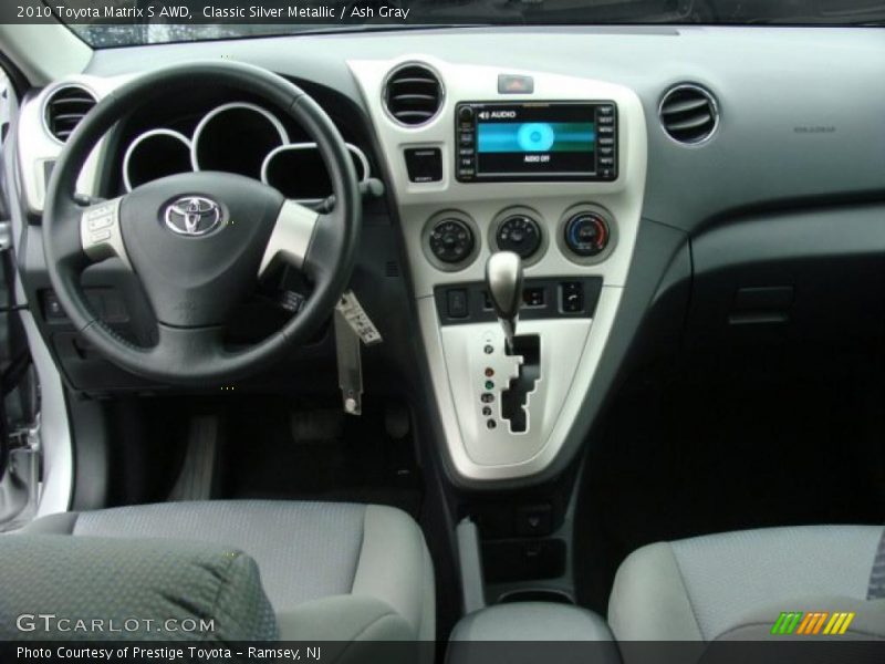 Classic Silver Metallic / Ash Gray 2010 Toyota Matrix S AWD