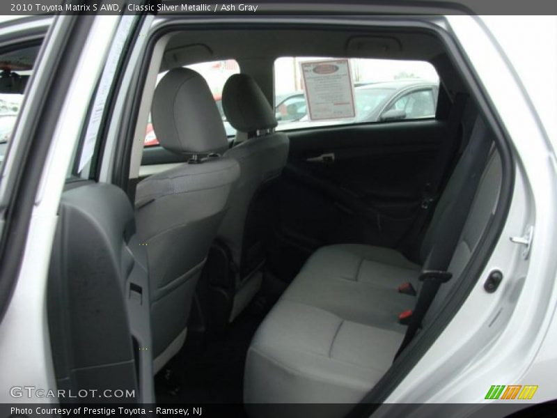 Classic Silver Metallic / Ash Gray 2010 Toyota Matrix S AWD