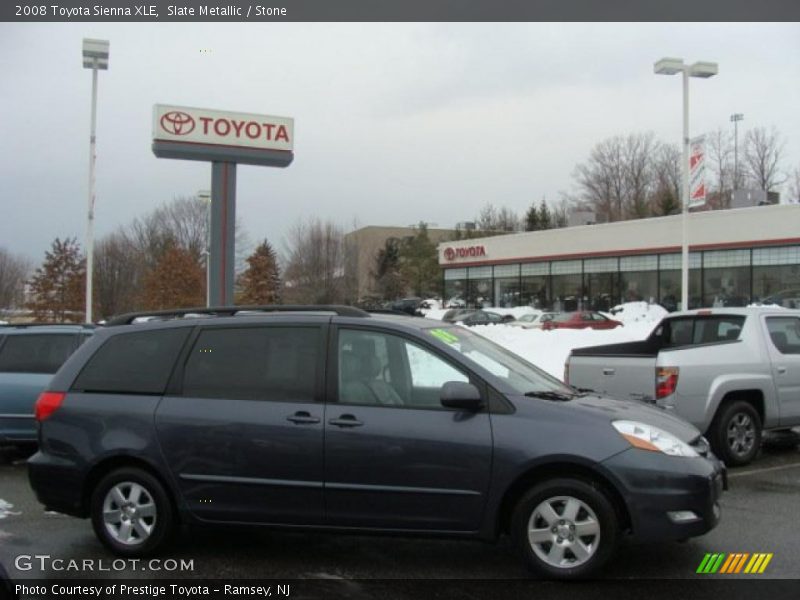 Slate Metallic / Stone 2008 Toyota Sienna XLE